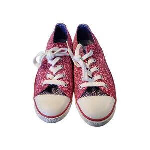 Converse Women's Chuck Taylor All Star Dainty Sneakers Pink & Blue sz 7 NEW